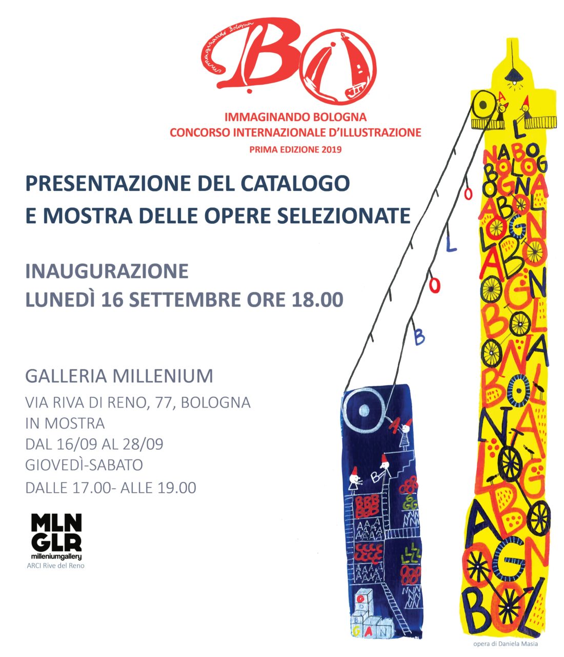 Presentazione del catalogo e mostra delle opere della prima edizione di BO it!